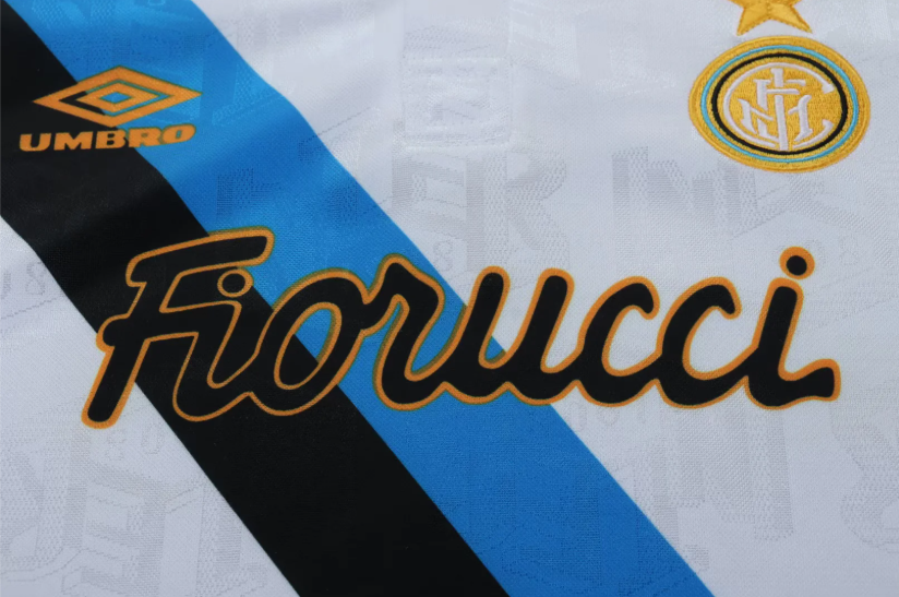 1994/1995 Retro Inter Milan Auswärts Fußballtrikot 1:1 Thai-Qualität Kindergröße – Bild 5