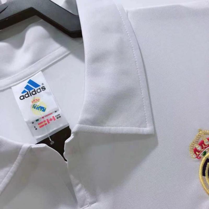 2002/2003 Retro Real Madrid Heim Fußballtrikot Champions League Edition 1:1 Thai-Qualität – Bild 5