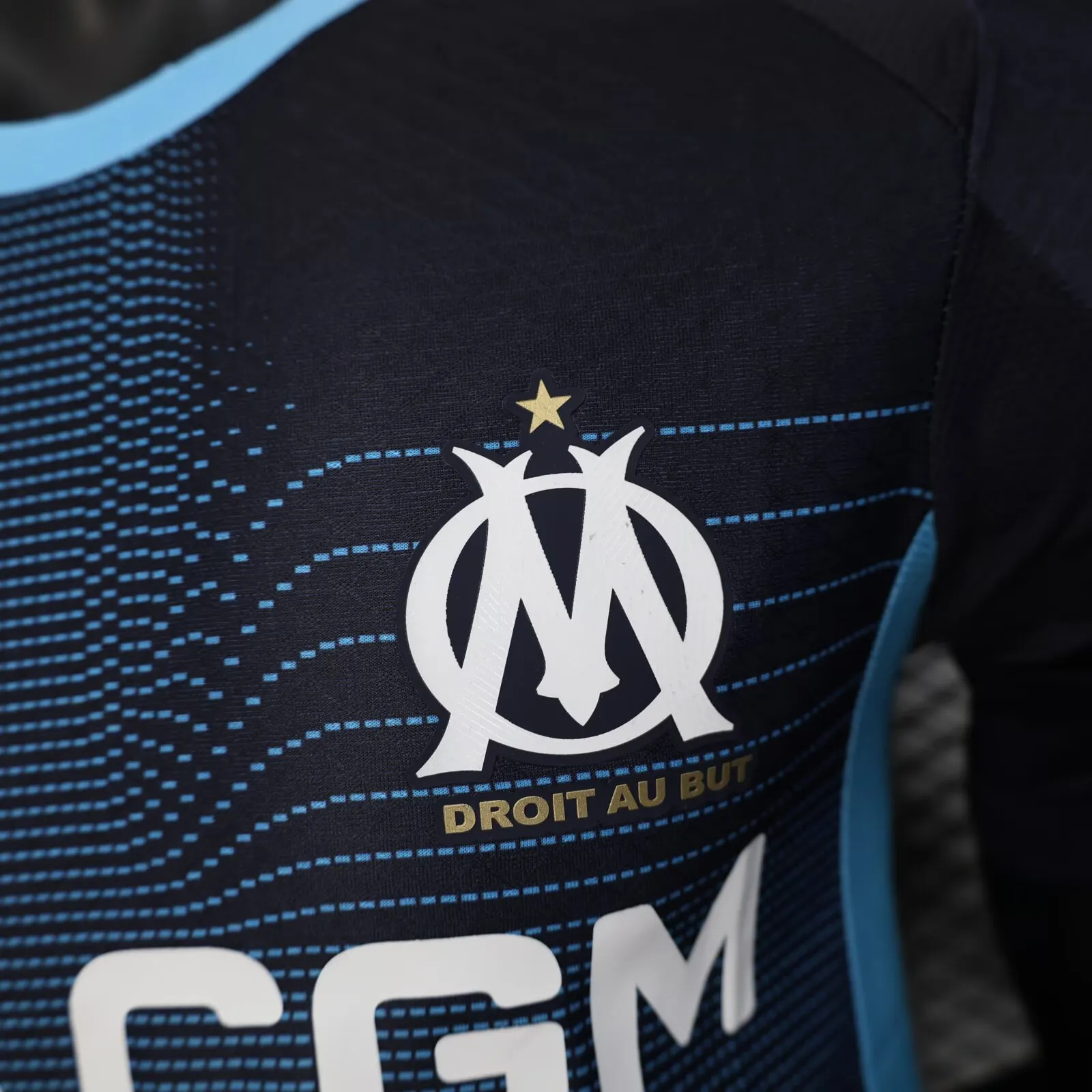 2025/2026 Oyuncu versiyonu Olympique de Marseille Deplasman Futbol forması 1:1 Tayland kalitesi - Görsel 5