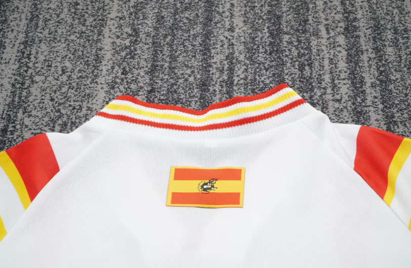 1996 Rétro Espagne Troisième Extérieur Maillot de football Qualité thaï 1:1 Taille enfant – Image 5