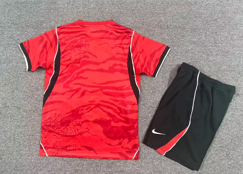 2026 Corée du Sud Domicile Maillot de football Qualité thaï 1:1 Taille enfant – Image 3