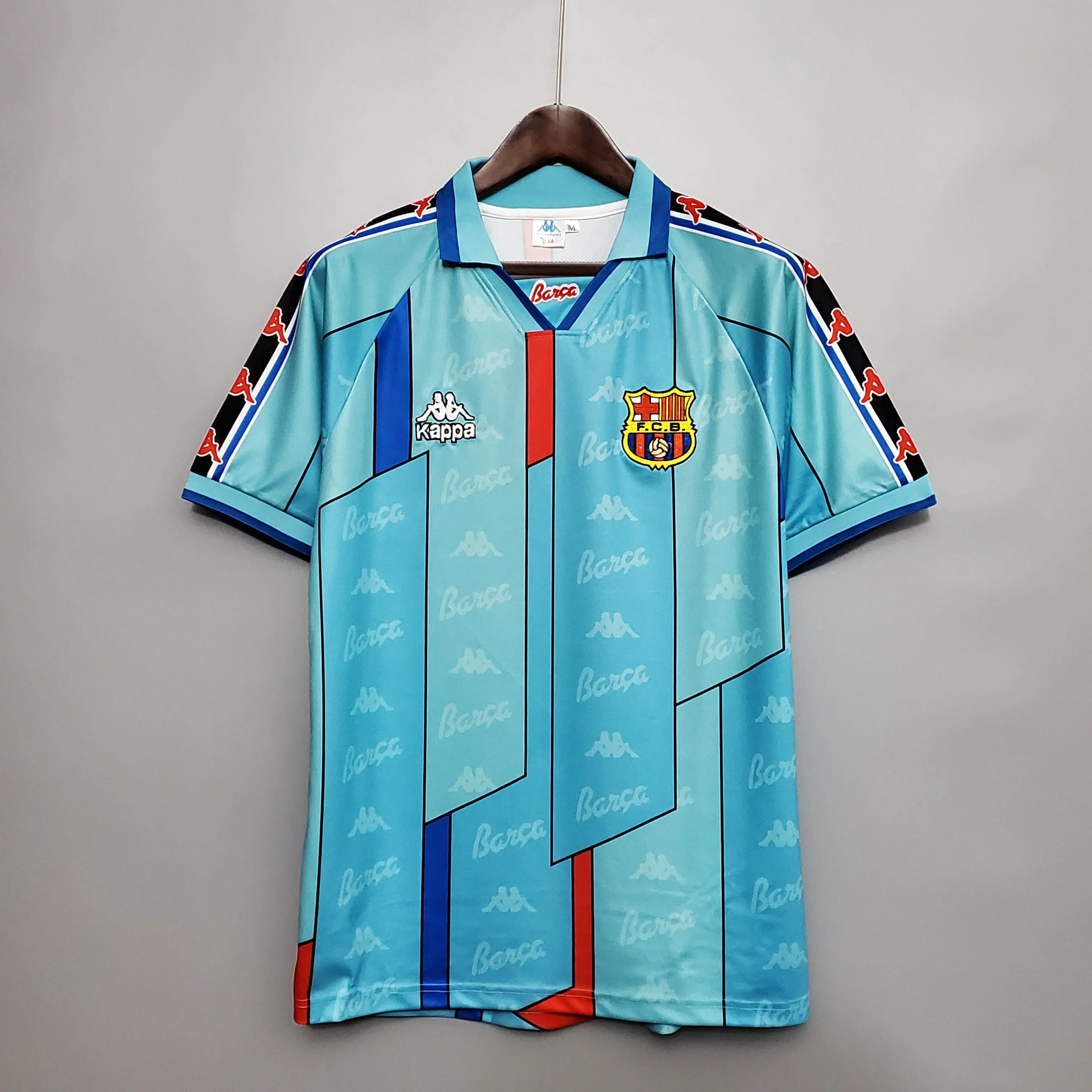 1996/1997 Rétro Barcelona Extérieur Maillot de football Qualité thaï 1:1