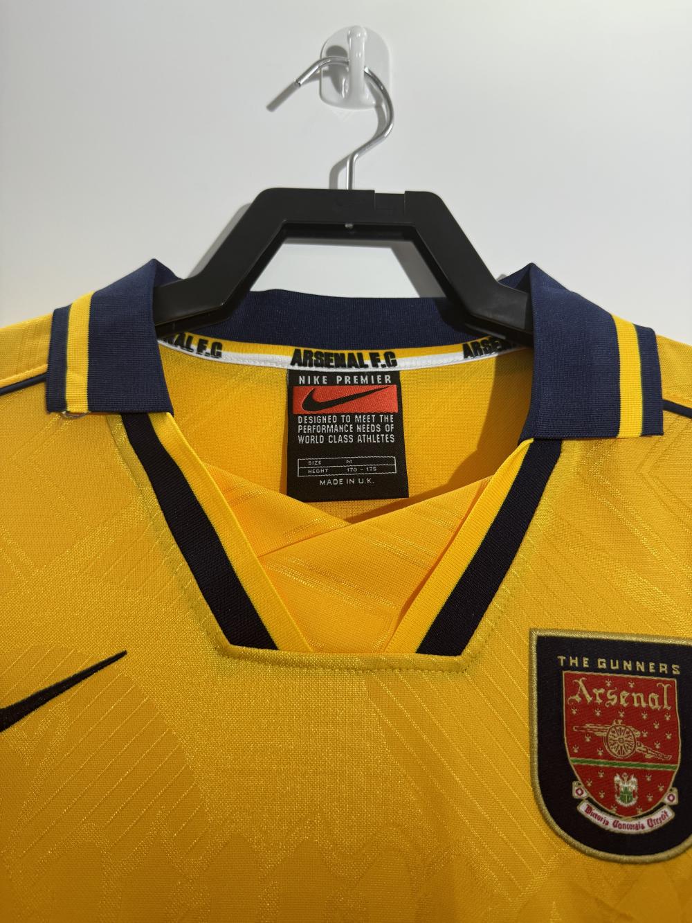1996-1997 Retro Arsenal Away Football Shirt 1:1 Thai Quality - Image 3