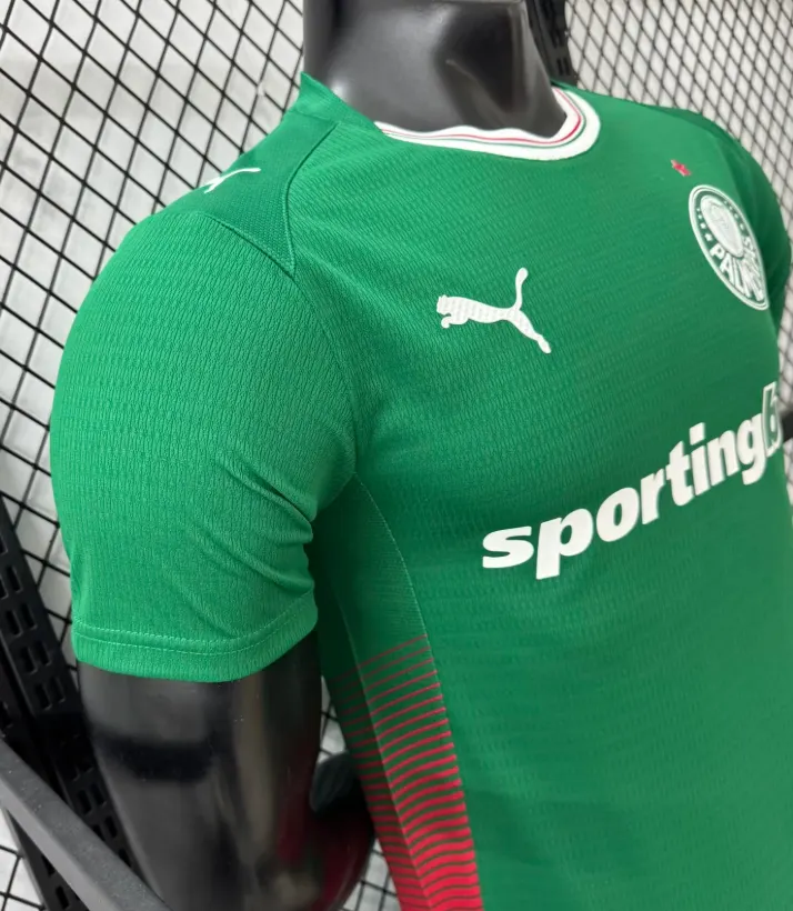 2026/2027 Versão jogador Palmeiras Casa Camisa de futebol Qualidade tailandesa 1:1 - Image 8