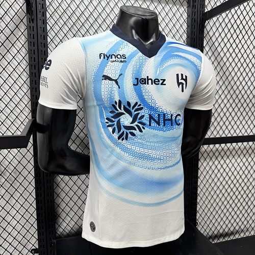 2026/2027 Spielerversion Al-Hilal Saudi Auswärts Fußballtrikot 1:1 Thai-Qualität – Bild 3