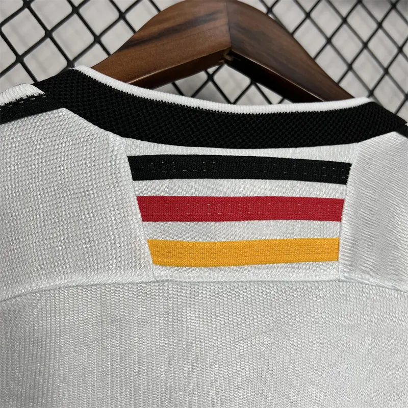 1998 Retro Deutschland Heim Fußballtrikot 1:1 Thai-Qualität – Bild 8