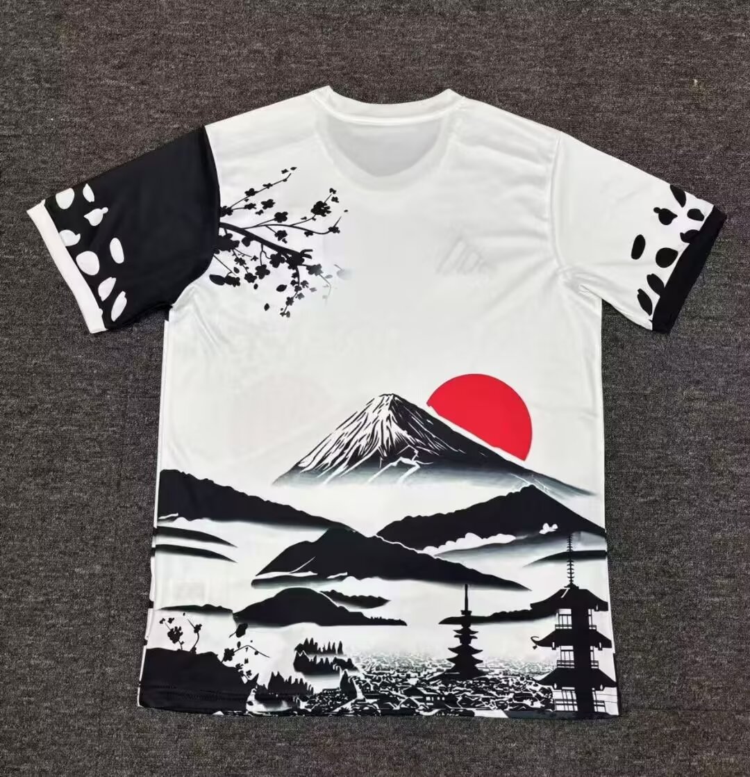 2025/2026 Japan Fuji Tower Schwarz und Weiß Fußballtrikot 1:1 Thai-Qualität – Bild 3
