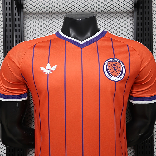 2026 Spielerversion Schottland Nationalmannschaft Auswärts Fußballtrikot 1:1 Thai-Qualität – Bild 4