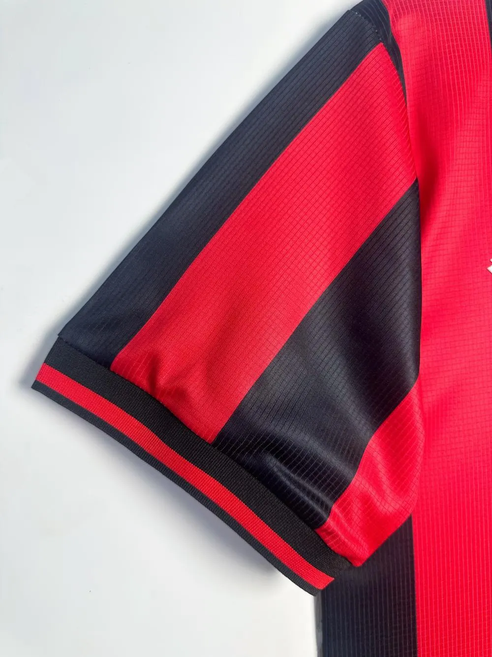 1997/1998 Retrô AC Milan Casa Camisa de futebol Qualidade tailandesa 1:1 - Image 7
