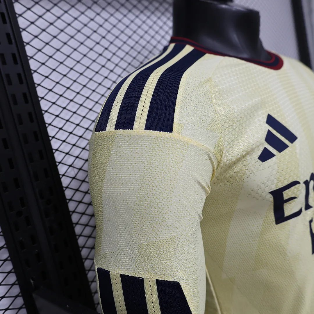 2026/2027 Long Sleeve Player Version Arsenal Third Away Football Jersey 1:1 Thai Quality - Image 6
