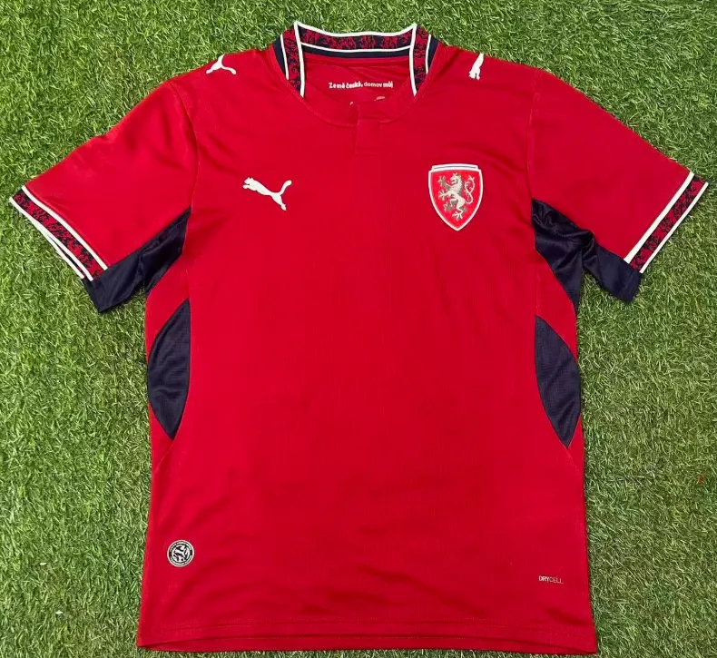 2026 Repubblica Ceca Nazionale Casa Maglia da calcio Qualità thai 1:1