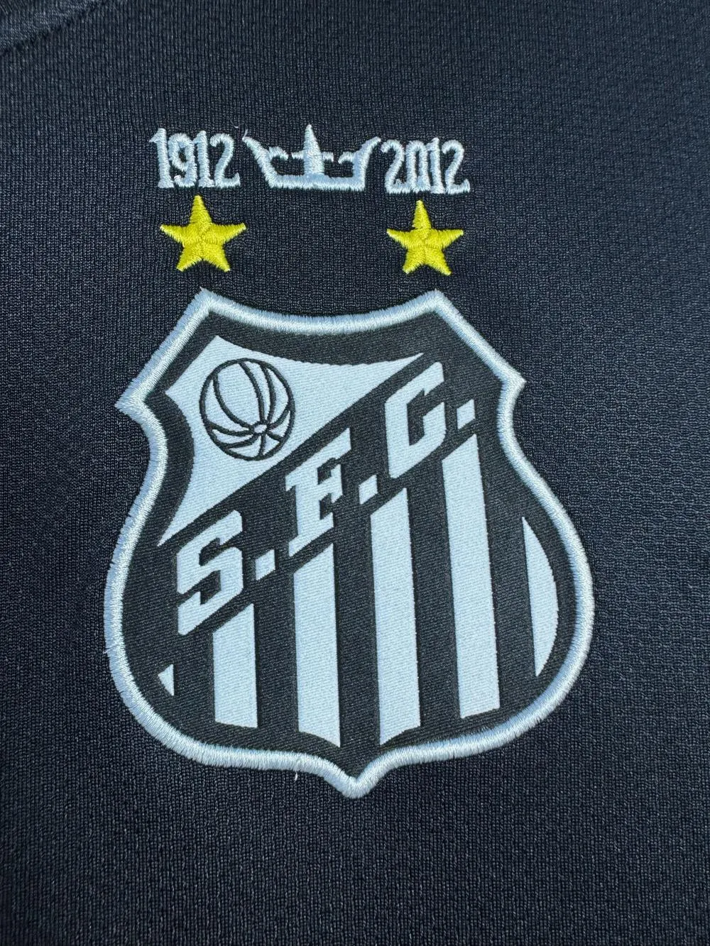 2012/2013 Retrô Manga longa Santos Fora Camisa de futebol Qualidade tailandesa 1:1 - Image 7