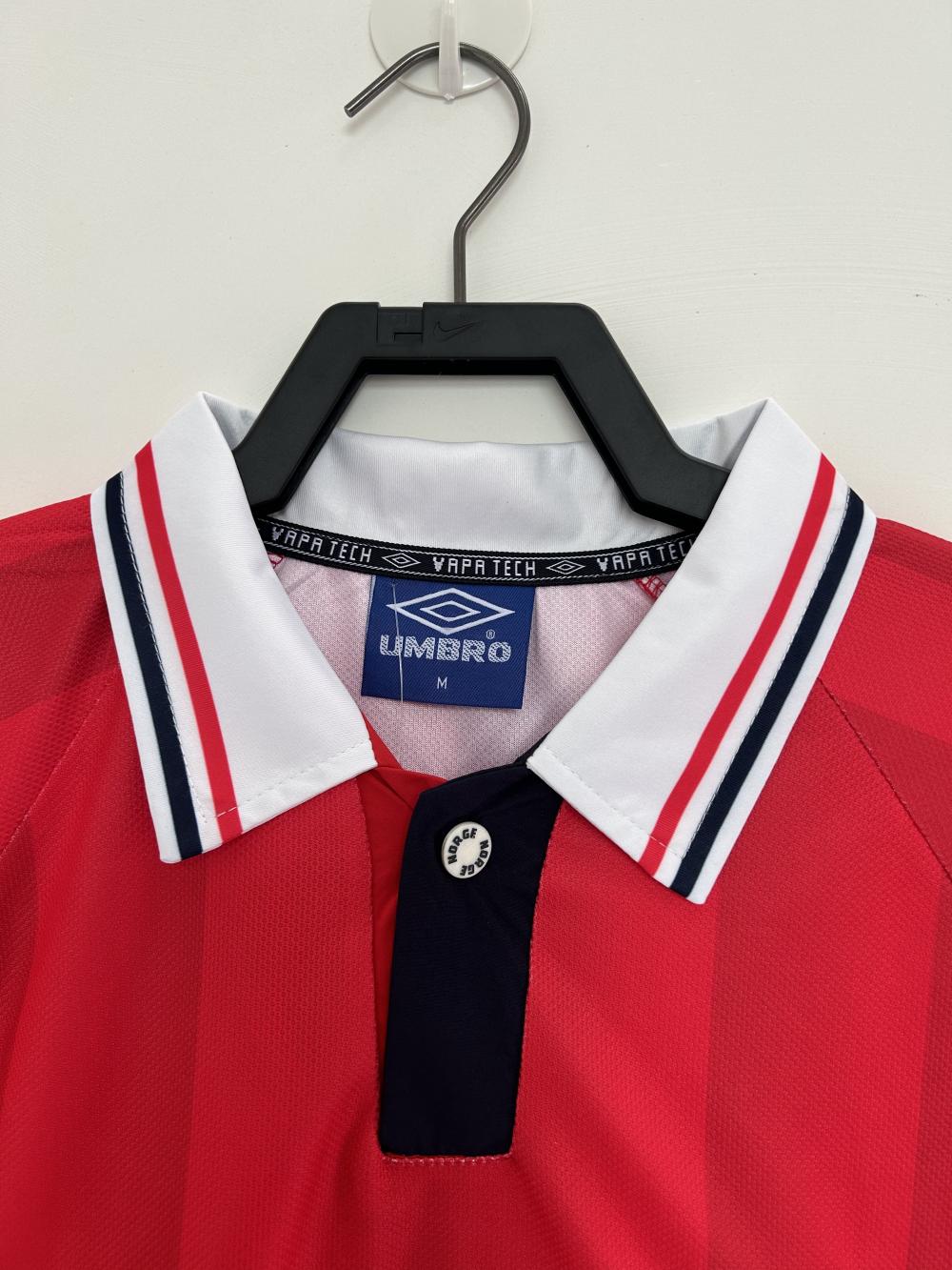 1998-1999 Retro Norwegen Nationalmannschaft Heim Fußballtrikot 1:1 Thai-Qualität – Bild 3