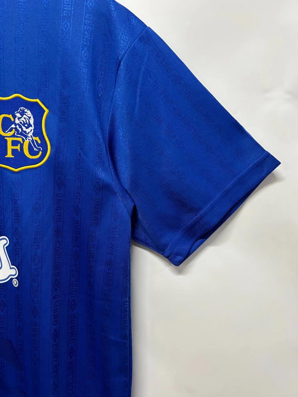 1995/1997 Retrô Chelsea Terceira Casa Camisa de futebol Qualidade tailandesa 1:1 - Image 7