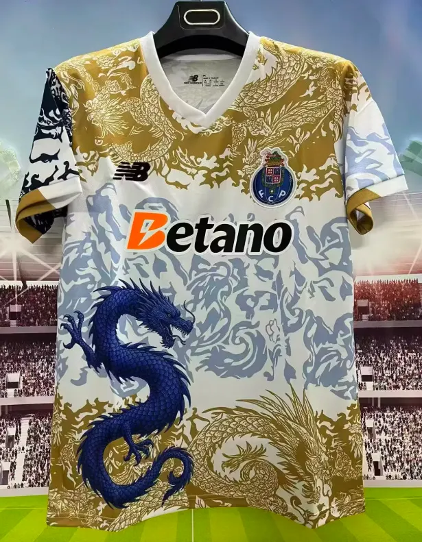 2025/2026 Porto Sonderedition Gelb Fußballtrikot 1:1 Thai-Qualität