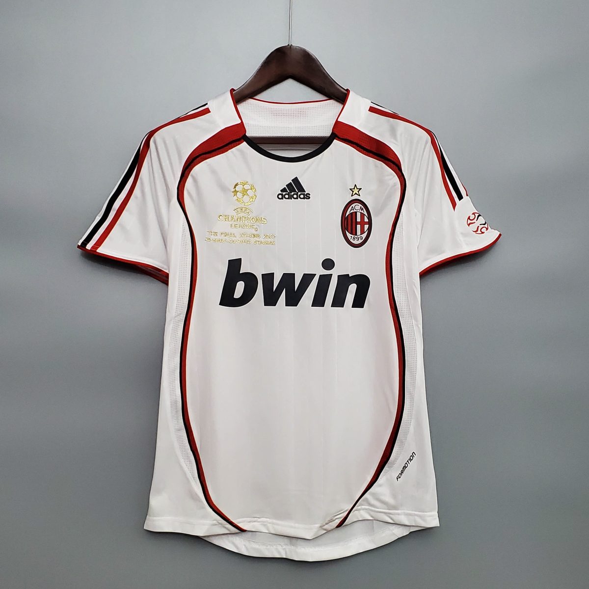 2006/2007 Retro AC Milan Uit Voetbalshirt 1:1 Thaise kwaliteit