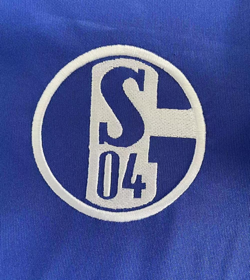 2010-2011 Retro Schalke 04 Casa Maglia da calcio Qualità thai 1:1 - immagine 5