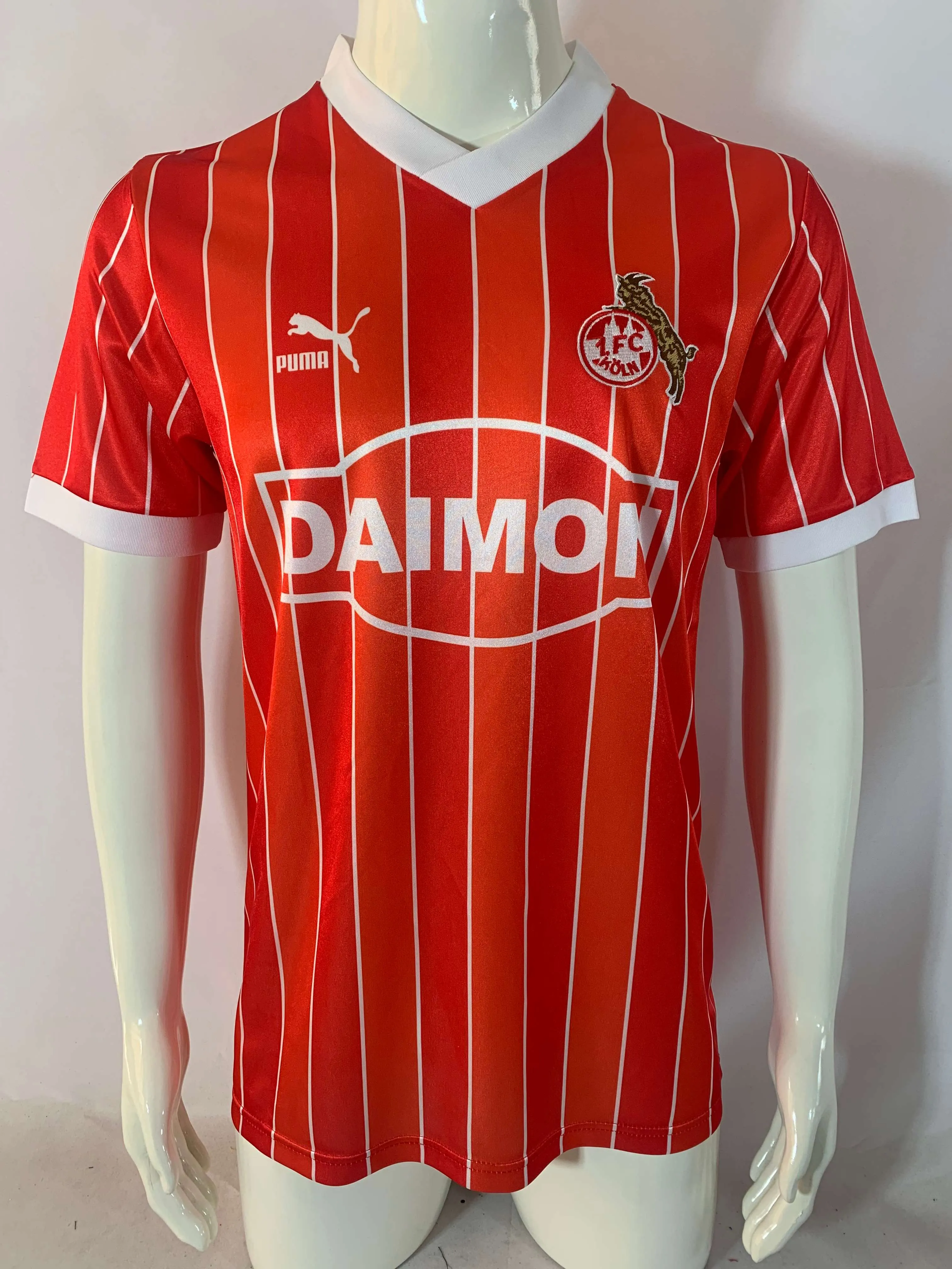 1985/1986 Retro FC Köln Auswärts Fußballtrikot 1:1 Thai-Qualität