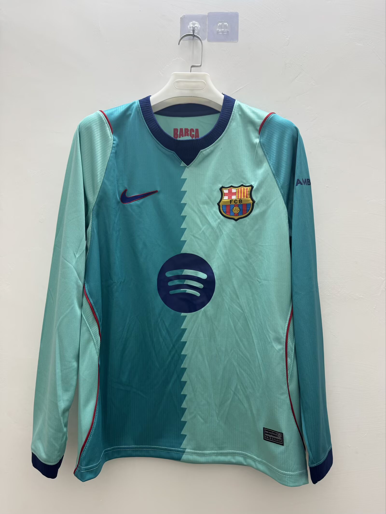 2026-2027 Long Sleeve Barcelona Third Away Football Jersey 1:1 Thai Quality