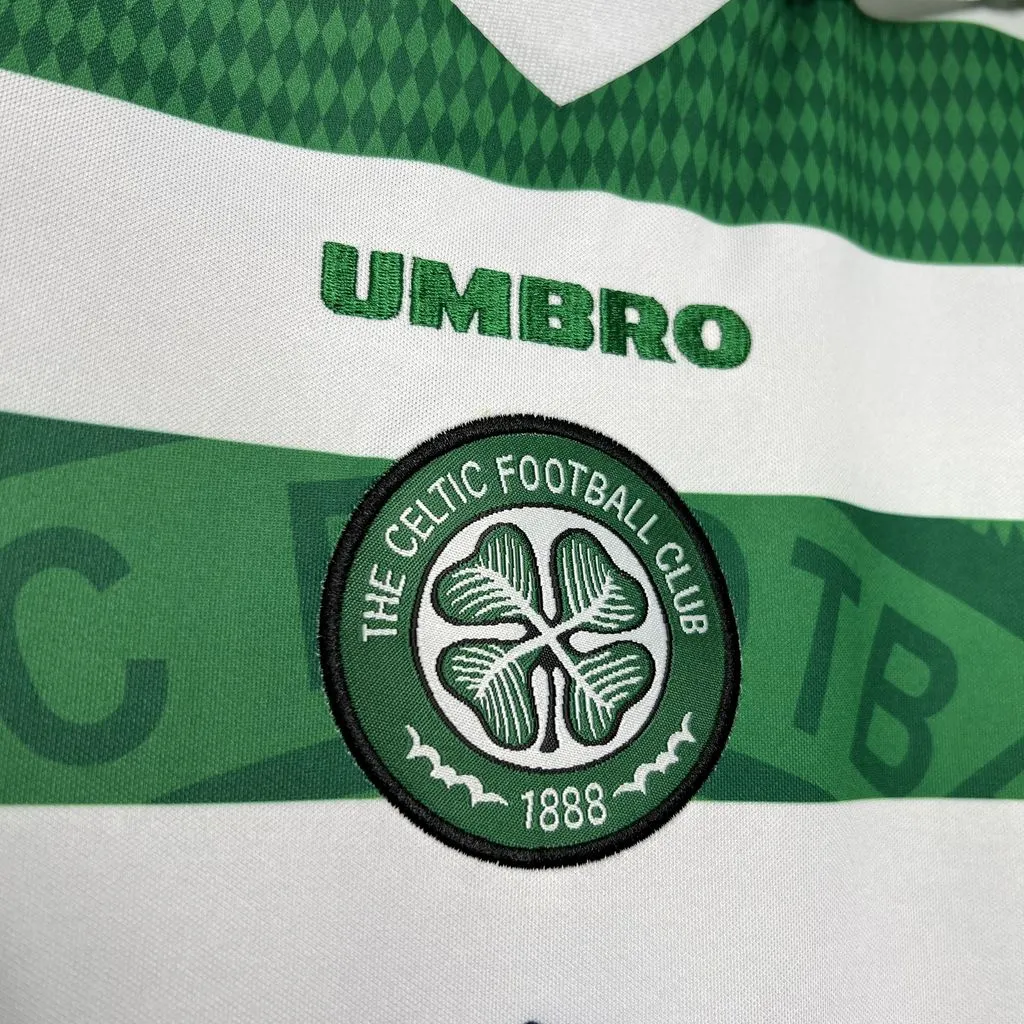 1998/1999 Retro Celtic Casa Maglia da calcio Qualità thai 1:1 - immagine 6