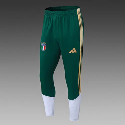 2026/2027 Italy Half-Pull Training Suit Green Football Jersey 1:1 Thai Quality Set - Image 4