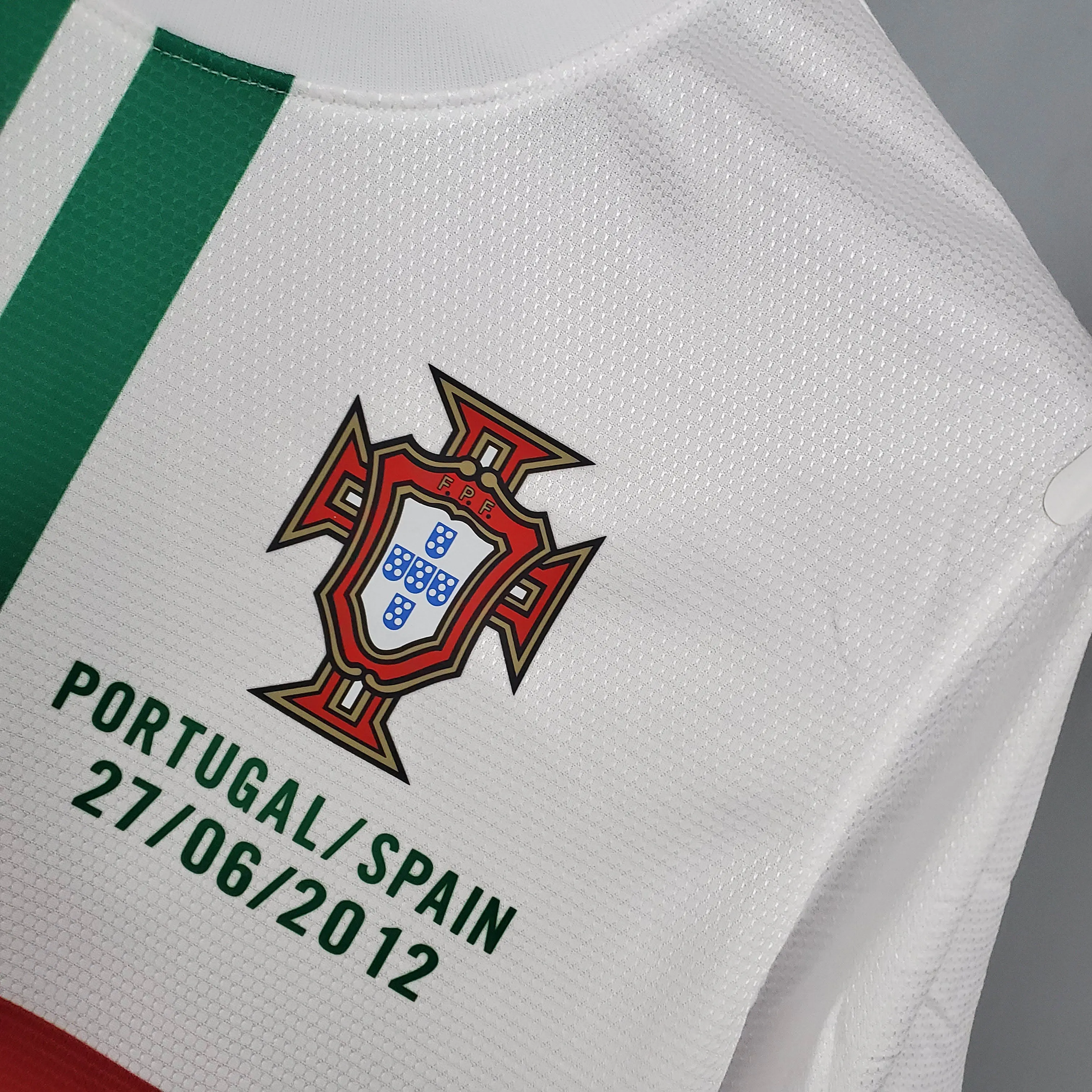 2012 Retro Portugalia Wyjazdowa Koszulka piłkarska - obrazek 5