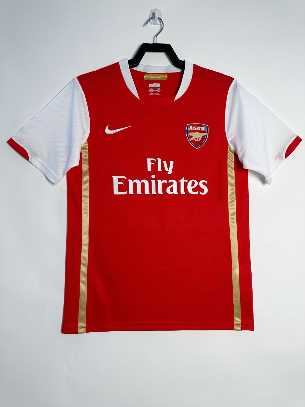 2006/2007 Retro Arsenal İç saha Futbol forması 1:1 Tayland kalitesi