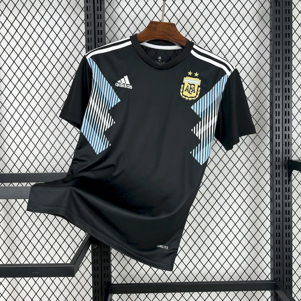 2008 Retro Argentyna Reprezentacja Wyjazdowa Koszulka Jakość tajska 1:1