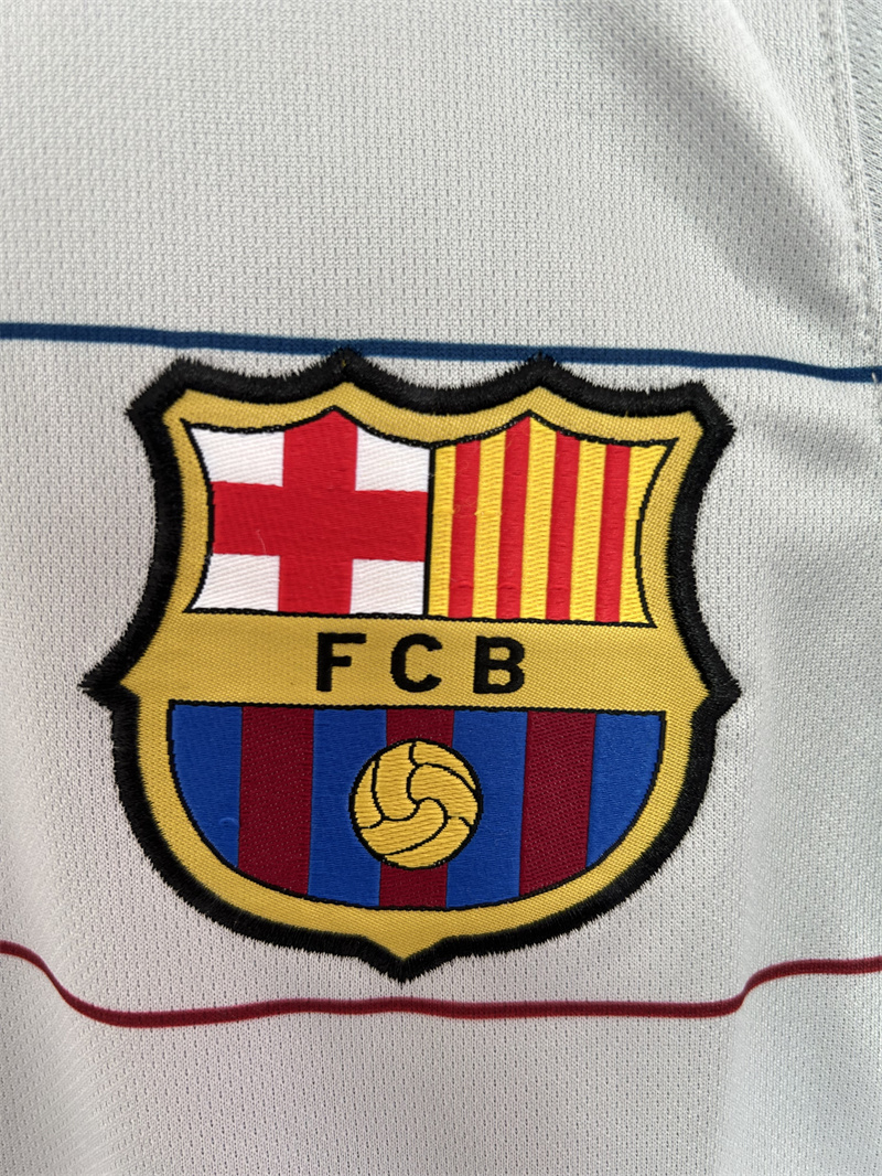 2003/2004 Rétro Barcelona Extérieur Maillot de football Qualité thaï 1:1 – Image 6