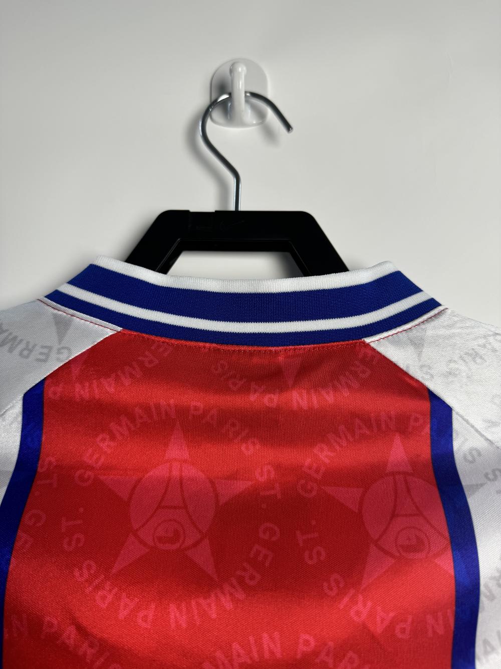 1994/1995 Rétro Psg Paris Saint-Germain Extérieur Maillot de football Qualité thaï 1:1 – Image 4