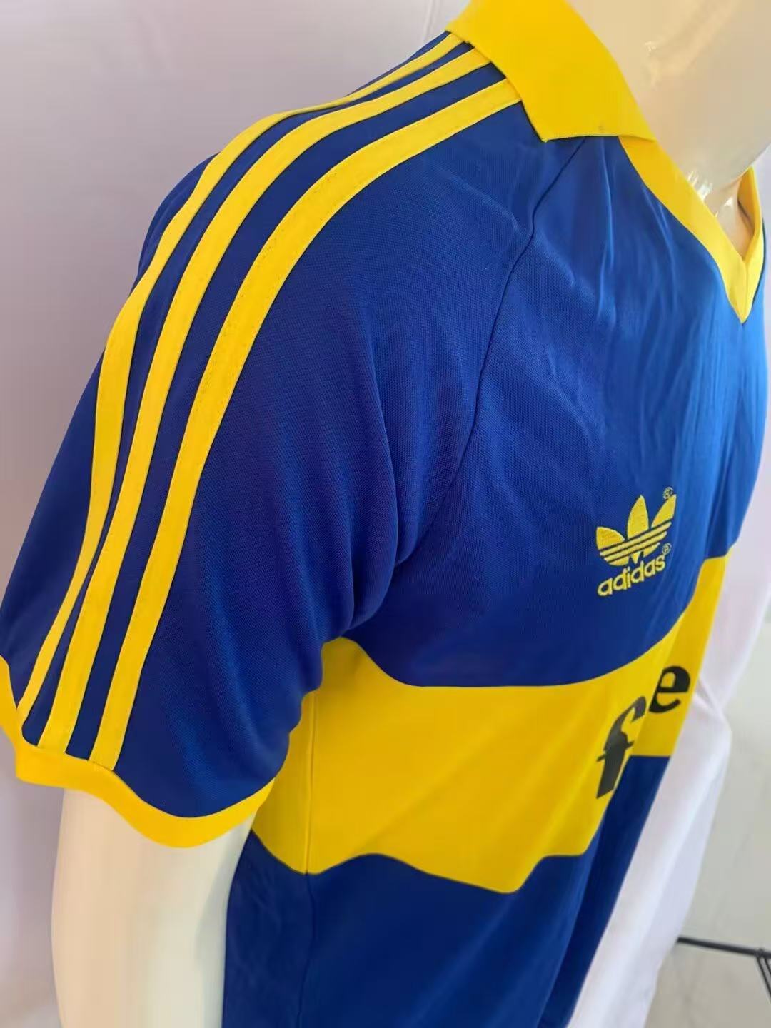 1986/1988 Retrô Boca Juniors Casa Camisa de futebol Qualidade tailandesa 1:1 - Image 3