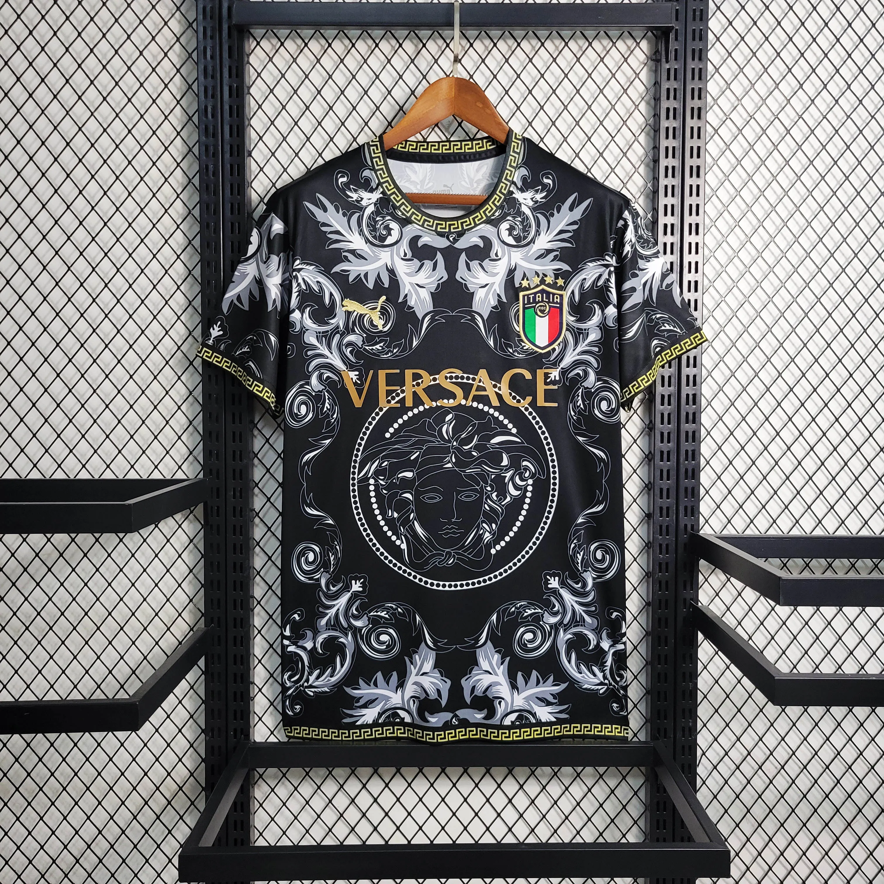 2023 Italie Édition spéciale Noir Football Maillot