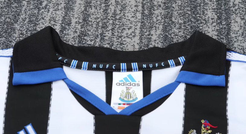1999/2000 Ретро Newcastle United Домашняя Футбольная футболка Тайское качество 1:1 — изображение 3