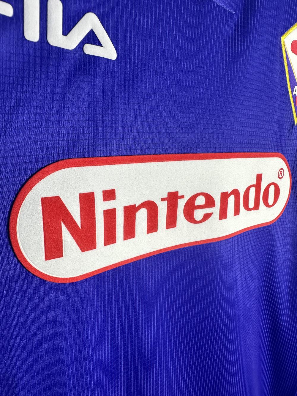 1998/1999 Retro Long Sleeve Fiorentina Home Soccer Jersey 1:1 Thai Quality - Image 6