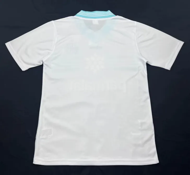 1996-1997 Retro Olympique de Marseille İç saha Futbol forması 1:1 Tayland kalitesi - Görsel 2