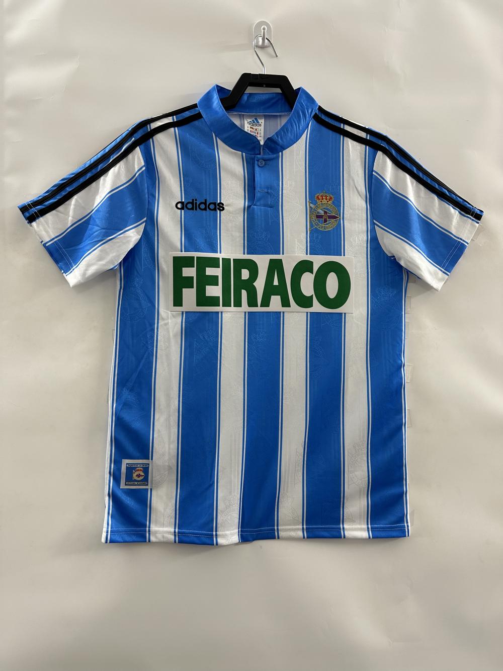 1997-1998 Retro Deportivo Local Camiseta de fútbol Calidad tailandesa 1:1