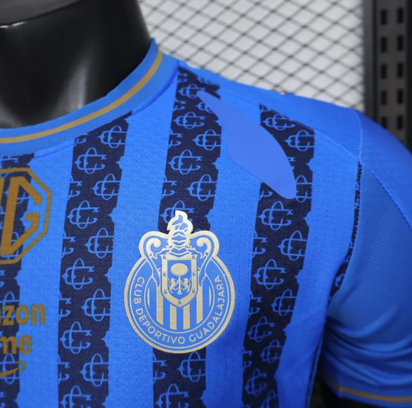 2025/2026 Versión jugador Chivas Tercera Visitante Camiseta de fútbol Calidad tailandesa 1:1 - Imagen 5