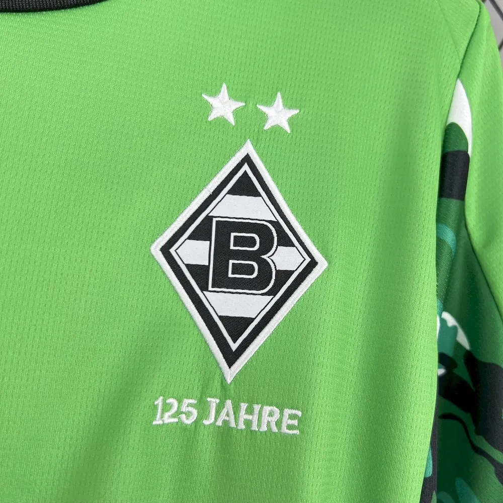 2025/2026 Borussia Mönchengladbach Wyjazdowa Koszulka piłkarska Jakość tajska 1:1 - obrazek 4