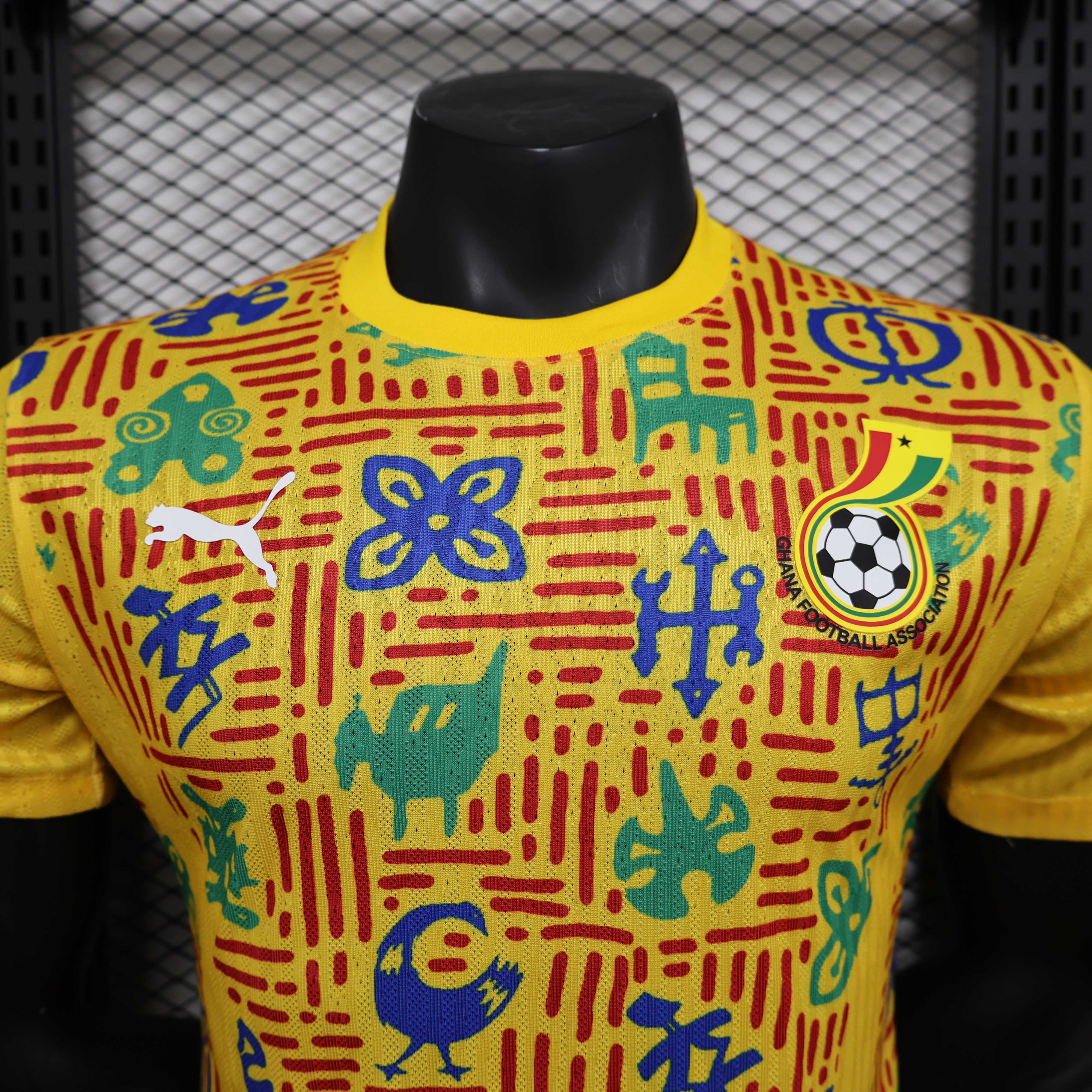 2025/2026 Spielerversion Ghana Nationalmannschaft Training Kleidung Fußballtrikot 1:1 Thai-Qualität – Bild 3