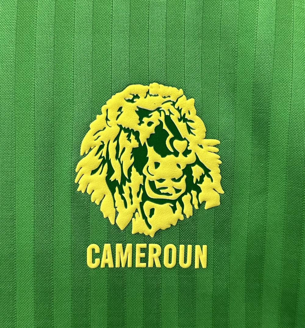 1990 Retro Cameroon Home Football Shirt 1:1 Thai Quality - Image 8