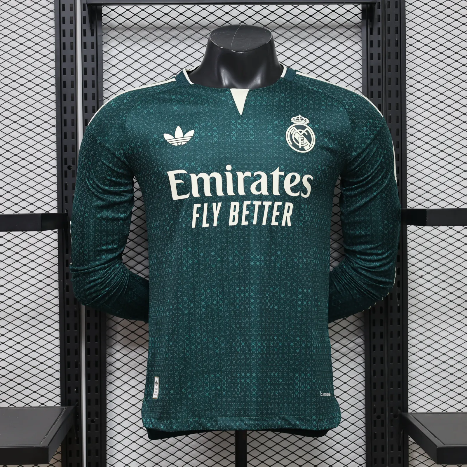 2026/2027 Long Sleeve Player Version Real Madrid Away Jersey 1:1 Thai Quality