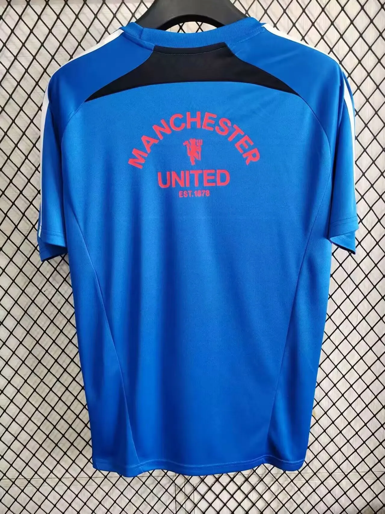 2025/2026 Manchester United T-Trikot Blau Fußballtrikot 1:1 Thai-Qualität – Bild 2