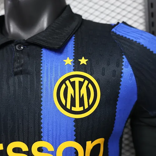 2026/2027 Manches longues Version joueur Inter Milan Domicile Maillot de football1:1 Qualité thaï – Image 5