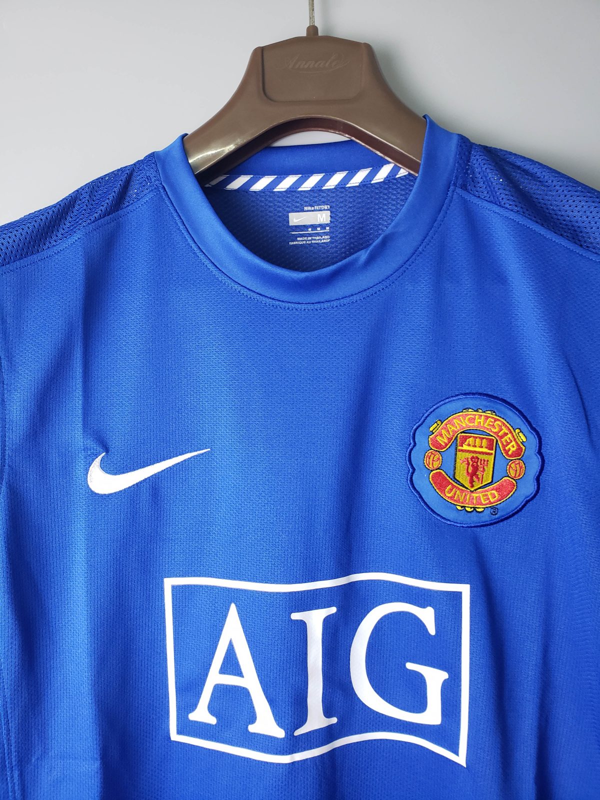 2007/2008 Retro Manchester United Football Shirt Away 1:1 Thai Quality - Image 4