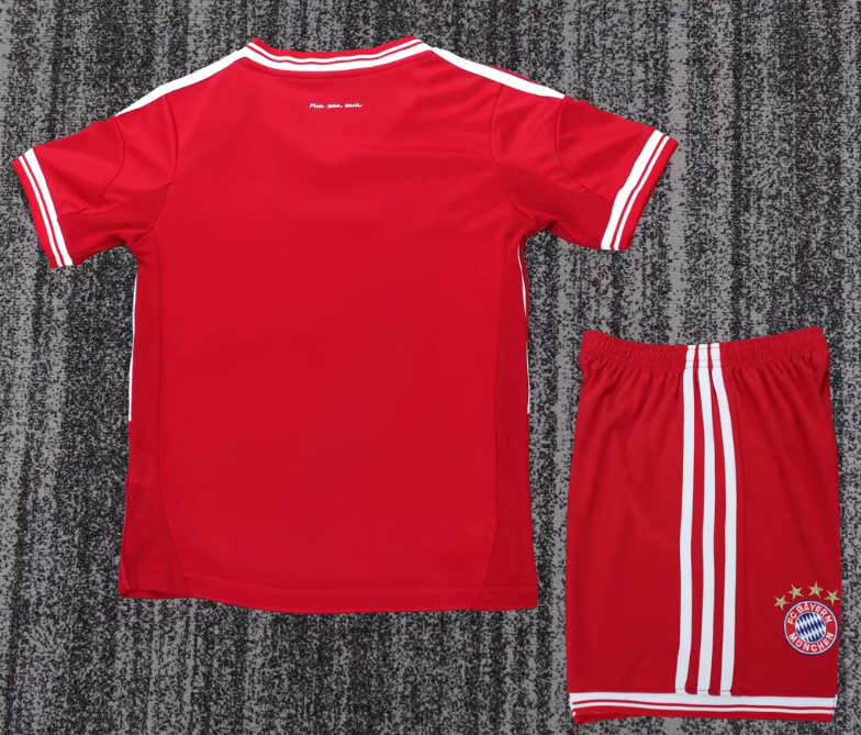 2013/2014 Retro Bayern Munich Heim Fußballtrikot 1:1 Thai-Qualität Kindergröße – Bild 2