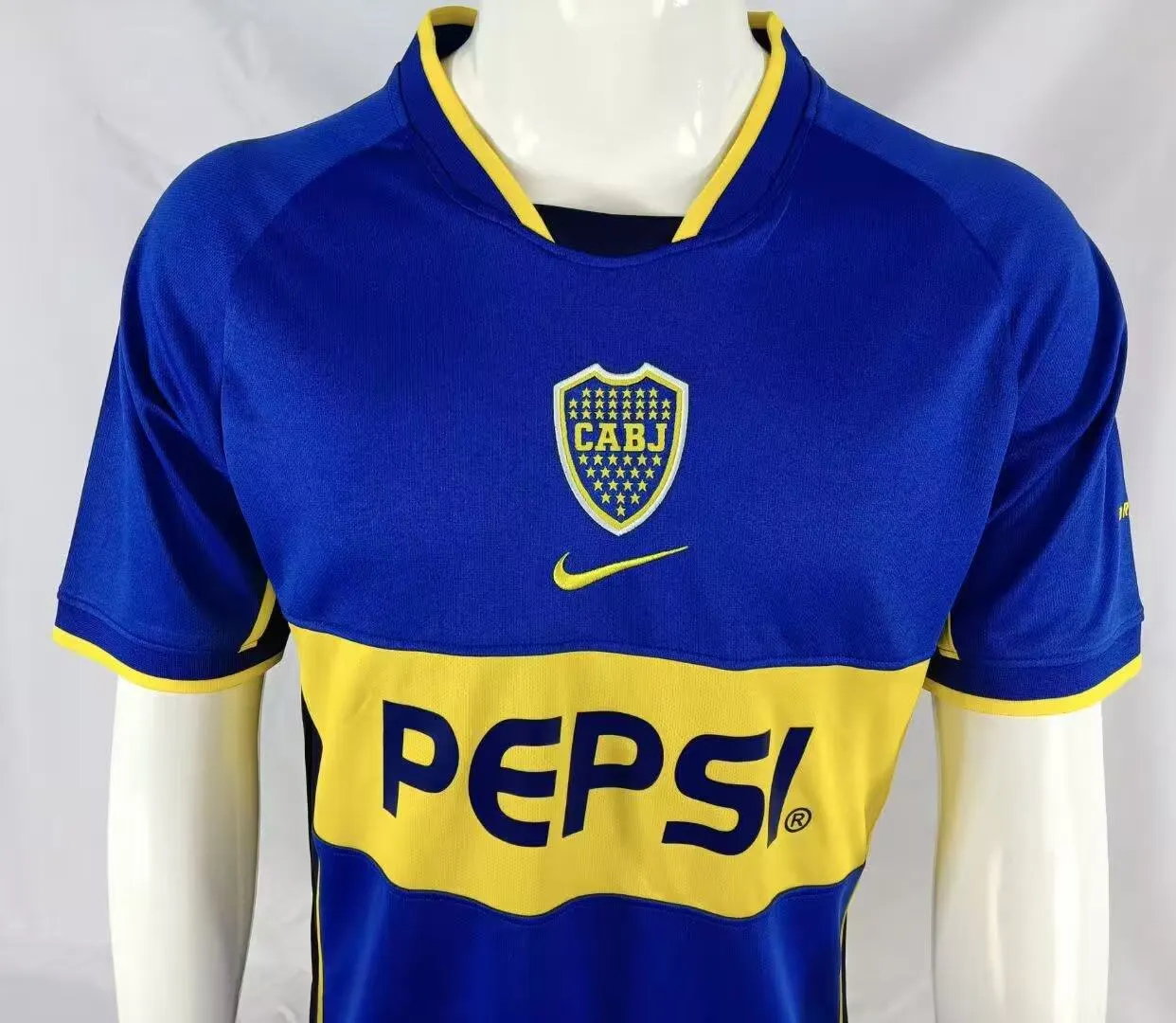 2002/2003 Retro Boca Juniors Casa Maglia da calcio Qualità thai 1:1 - immagine 3
