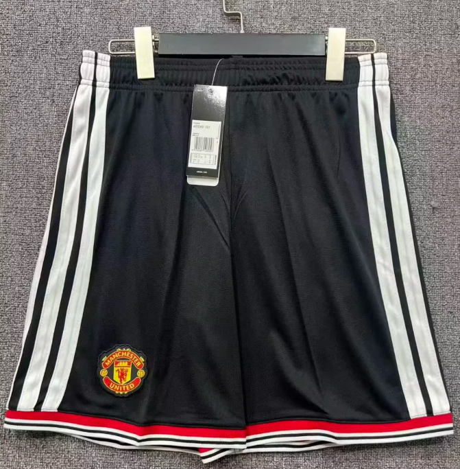 2026/2027 Manchester United Domowa(Czarny trousers) Szorty Jakość tajska 1:1
