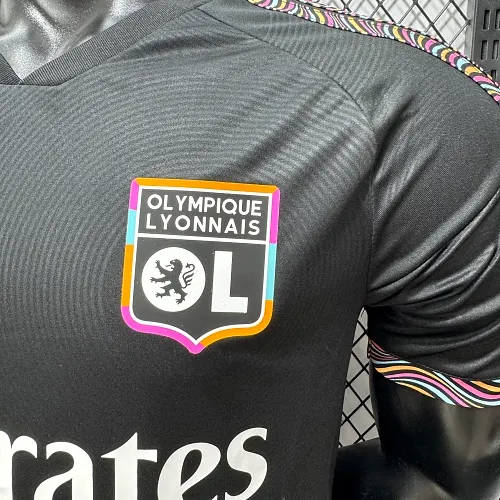 2026/2027 Spelersversie Lyon Derde Uit Voetbalshirt 1:1 Thaise kwaliteit - Afbeelding 7