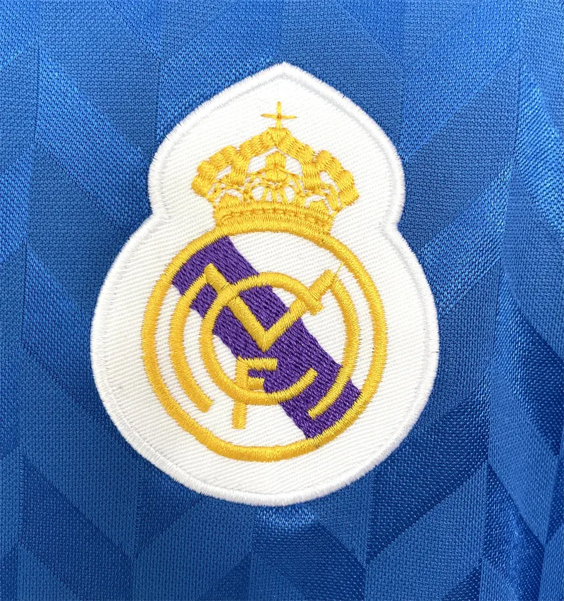 1986/1987 Retro Real Madrid Away Soccer Jersey 1:1 Thai Quality - Image 4