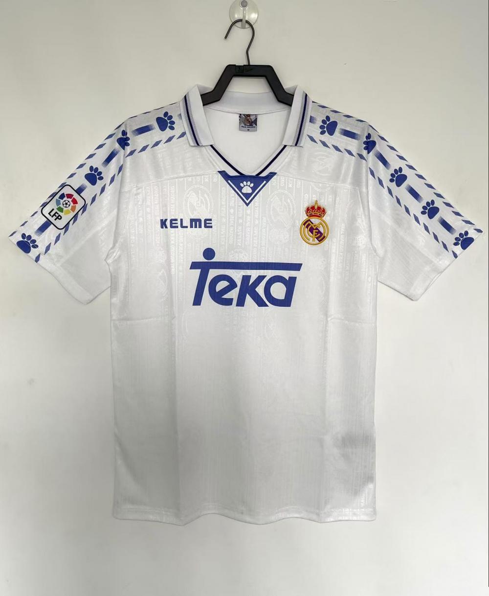 1996/1997 Retro Real Madrid Tercera Local Camiseta de fútbol Calidad tailandesa 1:1